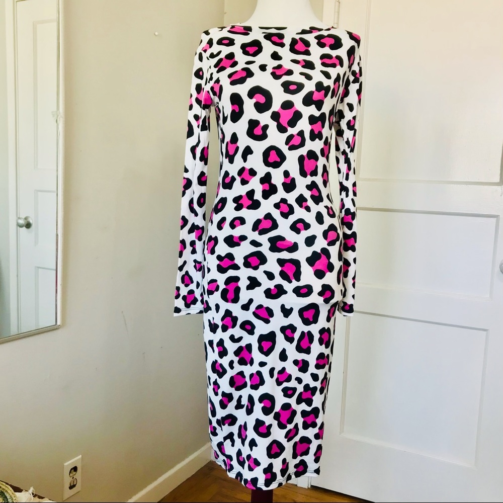 Bodycon Animal Print Dress NWOT | Small